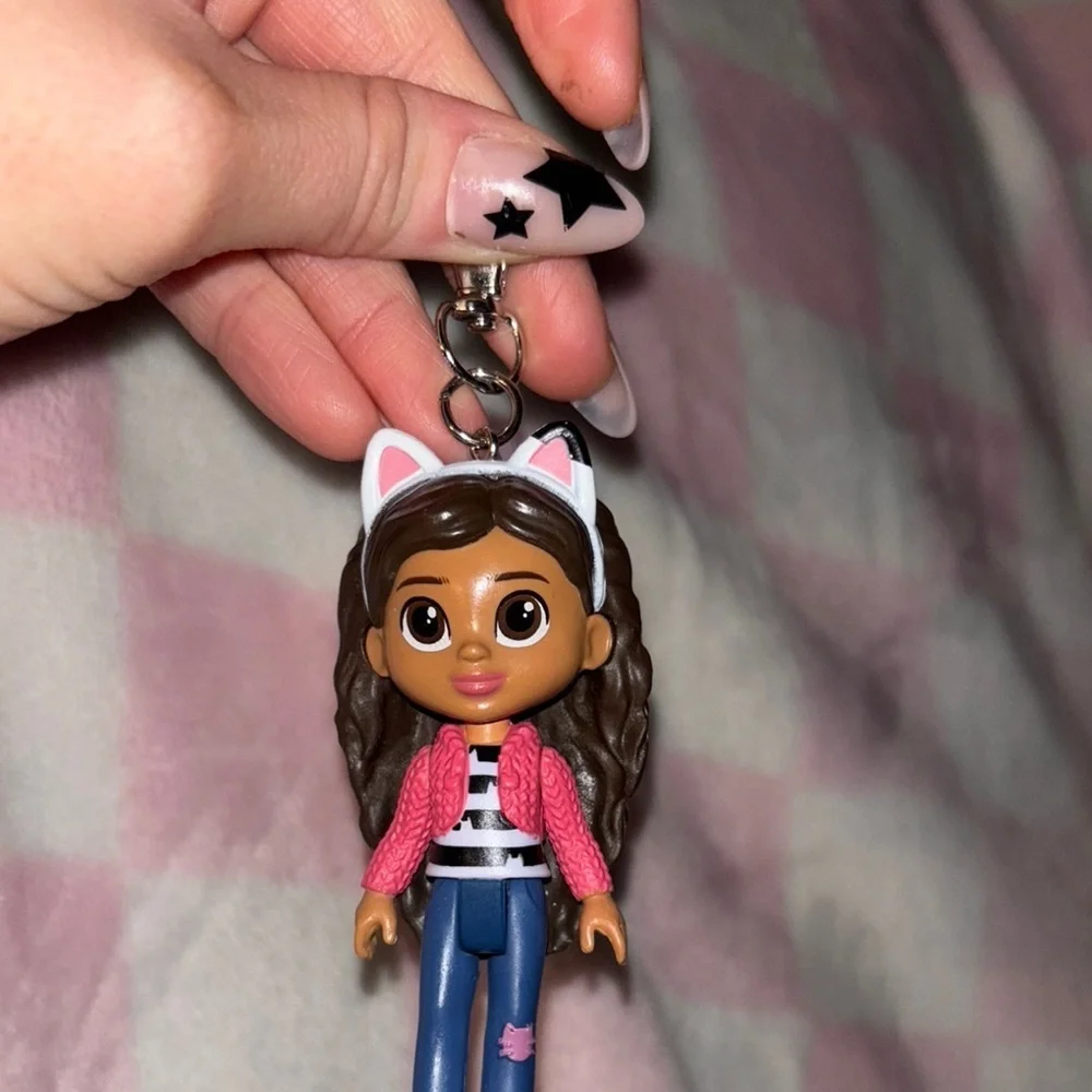 Gabby dollhouse gabby figurine keychain